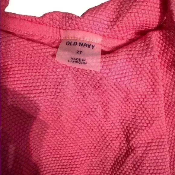 Old Navy Navy pink One Piece Size Kids 2T - Picture 3 of 3
